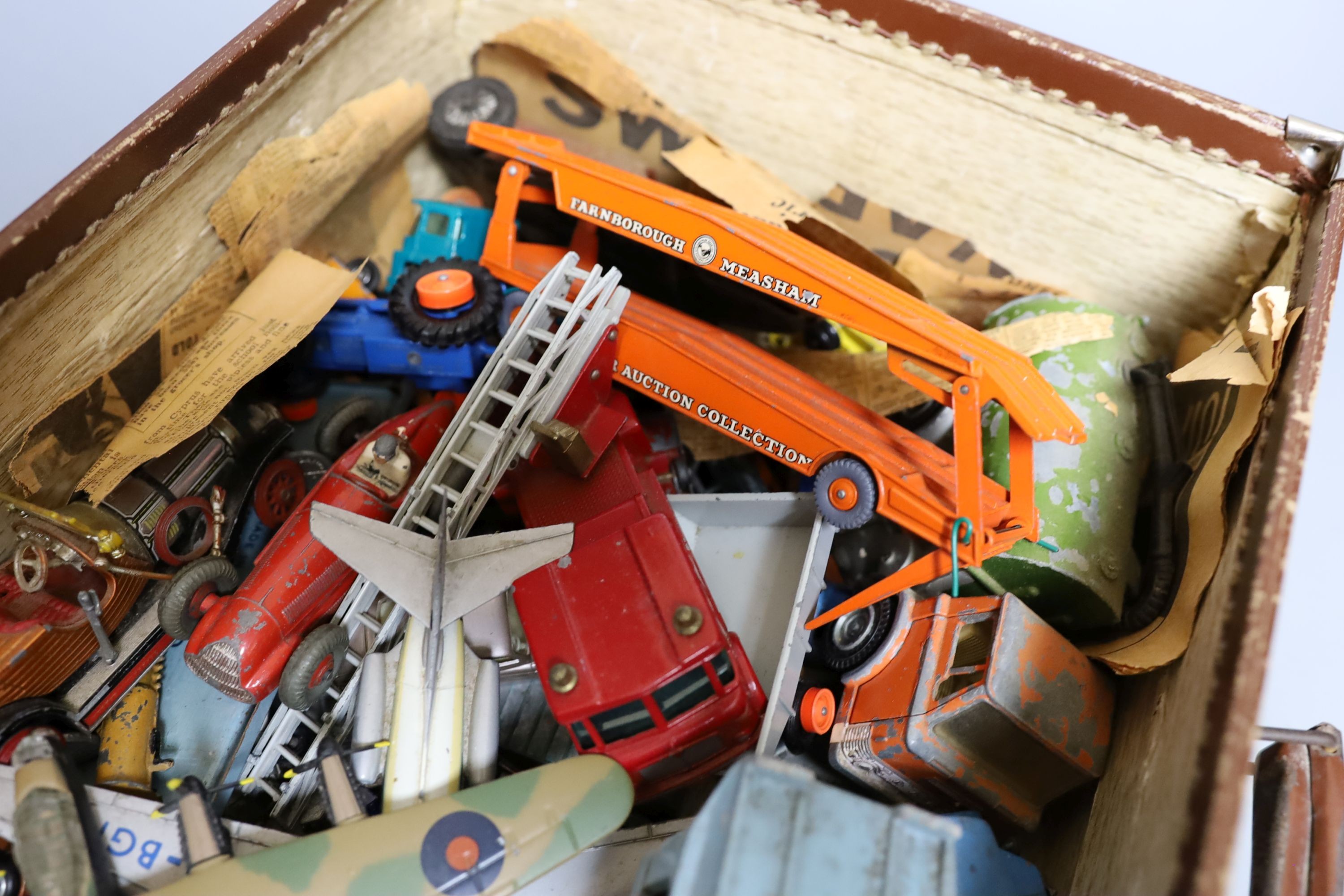 Assorted die-cast toys